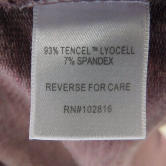 Garnet Hill Jersey Dress Sleeveless Purple MIdi Size Large - Picture 4 of 6